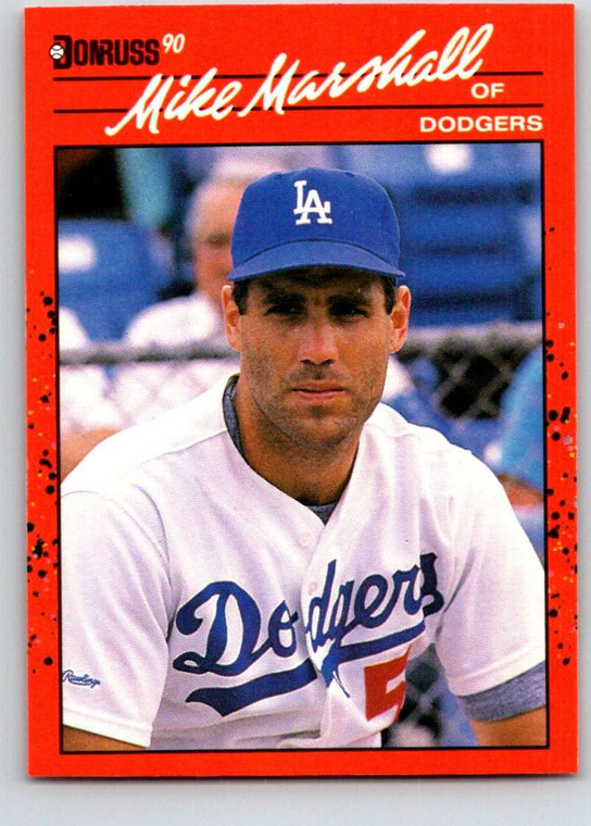 1990 Donruss #84 Mike Marshall NM-MT Los Angeles Dodgers 