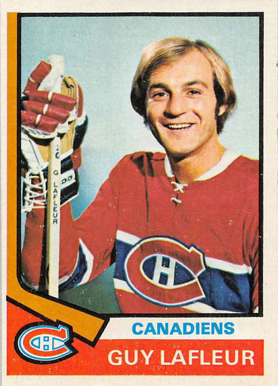1974-75 Topps #232 Guy Lafleur VG  Montreal Canadiens 