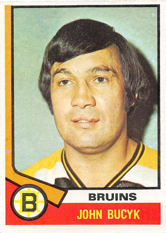 1974-75 Topps #239 Johnny Bucyk VG  Boston Bruins 
