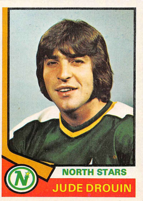1974-75 Topps #255 Jude Drouin VG  Minnesota North Stars 