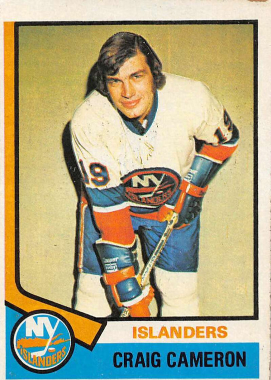 1974-75 Topps #263 Craig Cameron VG  New York Islanders 