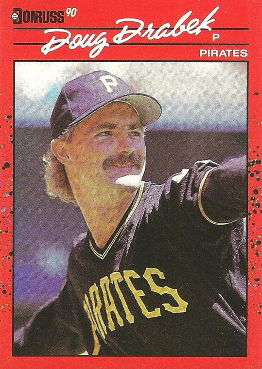 1990 Donruss #92 Doug Drabek NM-MT Pittsburgh Pirates 