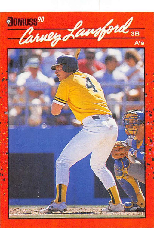 1990 Donruss #95 Carney Lansford NM-MT Oakland Athletics 