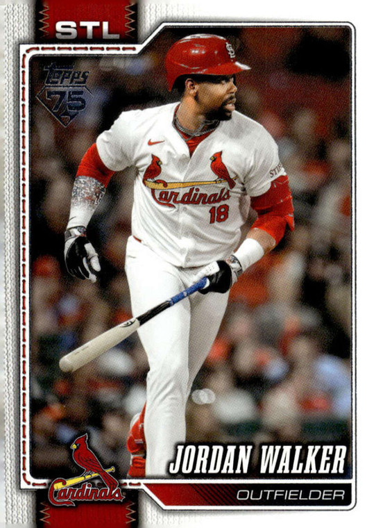 2026 Topps #565 Jordan Walker NM-MT  St. Louis Cardinals 