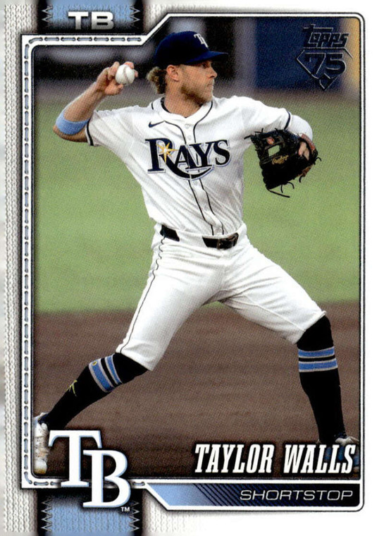 2026 Topps #421 Taylor Walls NM-MT  Tampa Bay Rays 