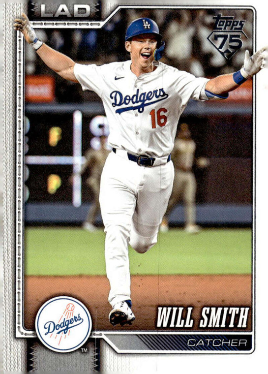 2026 Topps #631 Will Smith NM-MT  Los Angeles Dodgers 