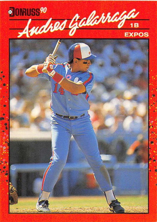 1990 Donruss #97 Andres Galarraga NM-MT Montreal Expos 