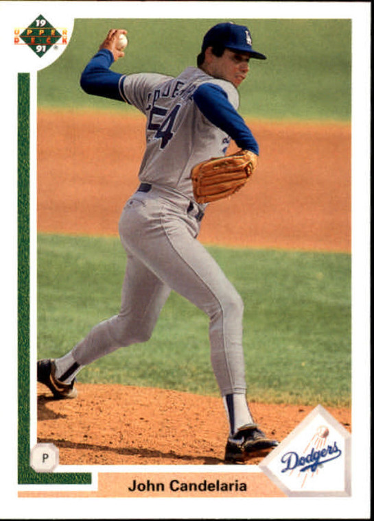 1991 Upper Deck Final Edition #40F John Candelaria NM-MT Los Angeles Dodgers 