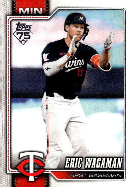 2026 Topps #394 Eric Wagaman NM-MT  Minnesota Twins 