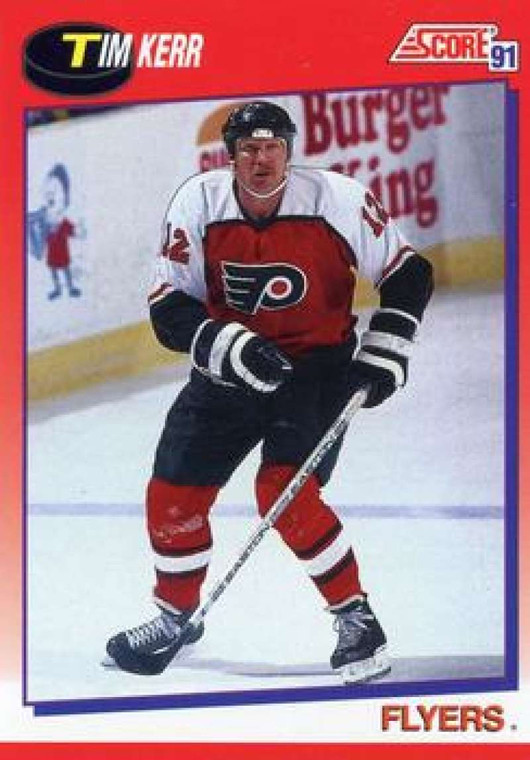 1991-92 Score Canadian Bilingual #108 Tim Kerr NM-MT  Philadelphia Flyers 