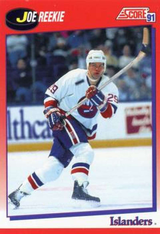 1991-92 Score Canadian Bilingual #123 Joe Reekie NM-MT  New York Islanders 