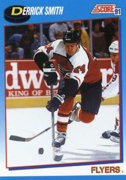1991-92 Score Canadian Bilingual #444 Derrick Smith NM-MT  Philadelphia Flyers 