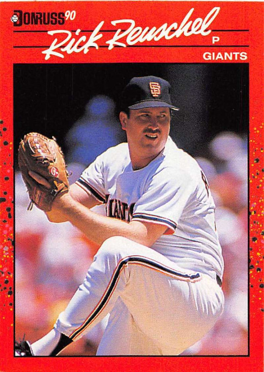 1990 Donruss #112 Rick Reuschel NM-MT San Francisco Giants 