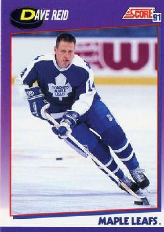 1991-92 Score American #173 David Reid NM-MT Toronto Maple Leafs 