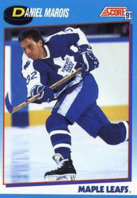 1991-92 Score Canadian Bilingual #474 Daniel Marois NM-MT  Toronto Maple Leafs 