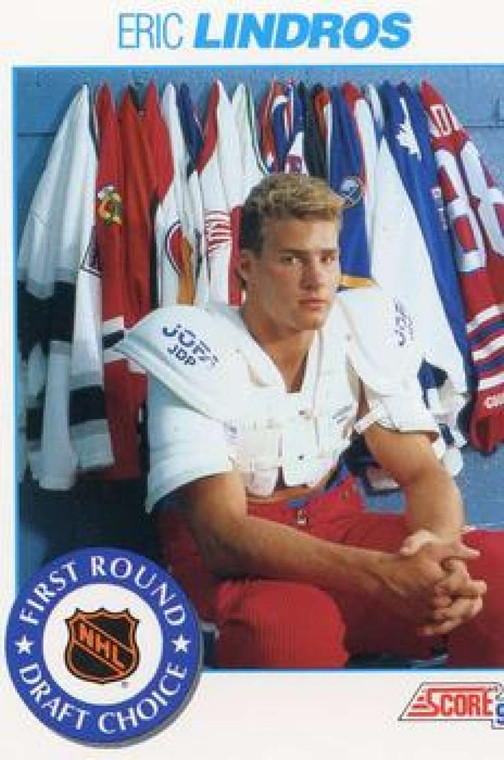 1991-92 Score American #356 Eric Lindros NM-MT 