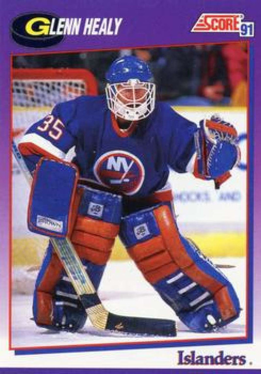 1991-92 Score American #68 Glenn Healy NM-MT New York Islanders 
