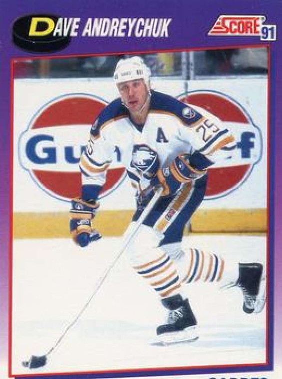 1991-92 Score American #277 Dave Andreychuk NM-MT Buffalo Sabres 