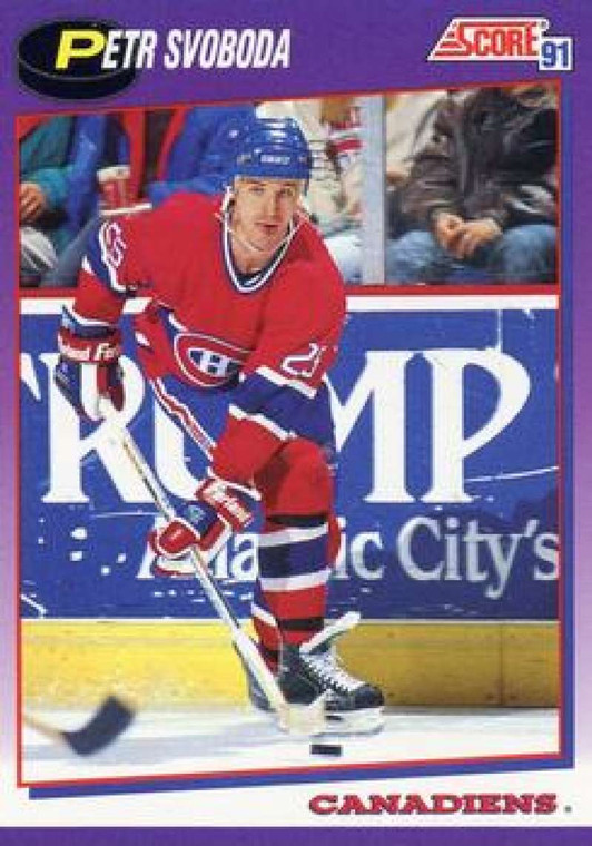 1991-92 Score American #95 Petr Svoboda NM-MT Montreal Canadiens 