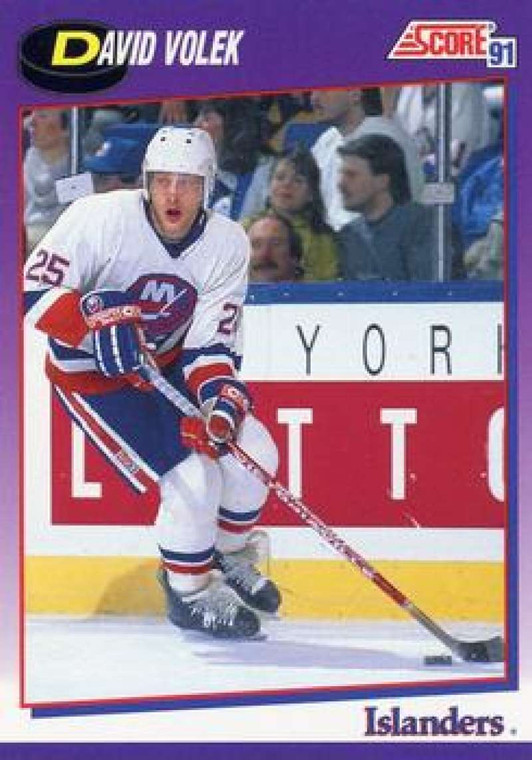 1991-92 Score American #88 David Volek NM-MT New York Islanders 