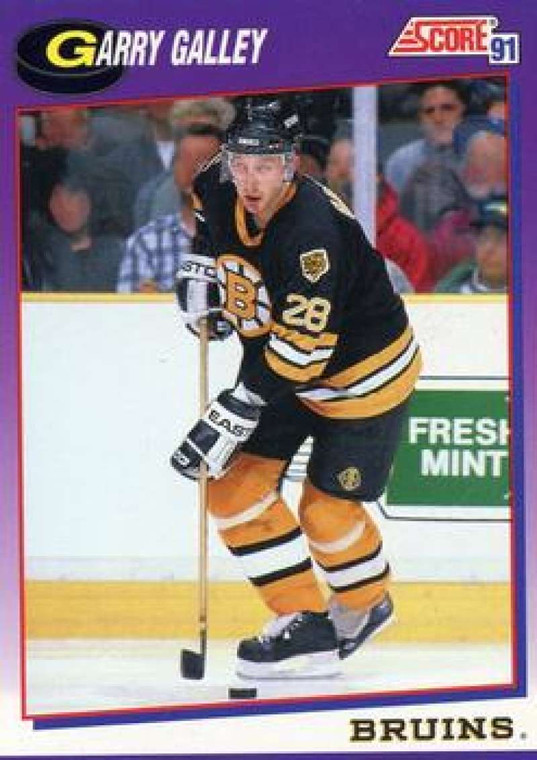 1991-92 Score American #71 Garry Galley NM-MT Boston Bruins 