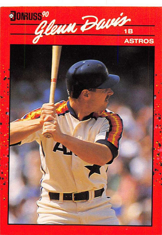 1990 Donruss #118 Glenn Davis NM-MT Houston Astros 