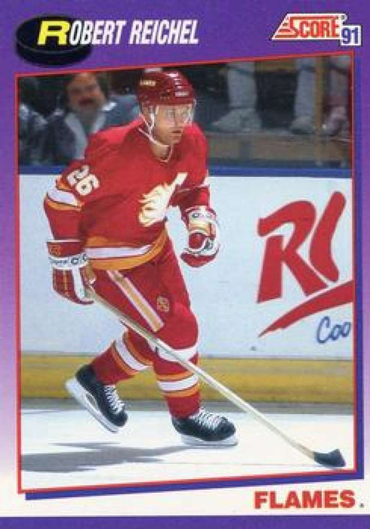1991-92 Score American #263 Robert Reichel NM-MT Calgary Flames 