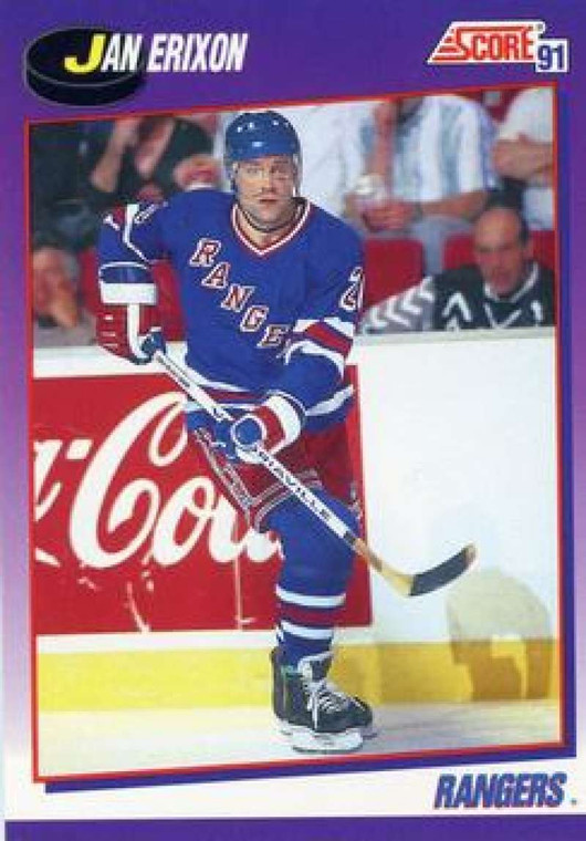 1991-92 Score American #264 Jan Erixon NM-MT New York Rangers 