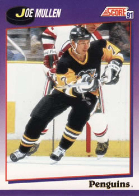 1991-92 Score American #268 Joe Mullen NM-MT Pittsburgh Penguins 