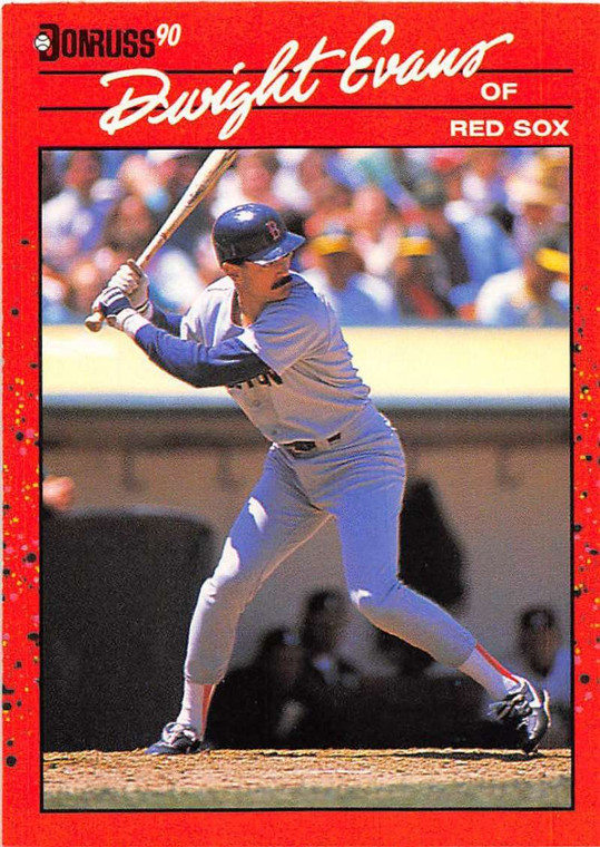 1990 Donruss #122 Dwight Evans NM-MT Boston Red Sox 