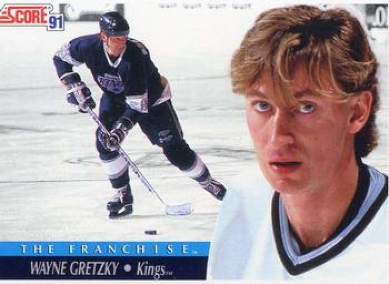 1991-92 Score American #422 Wayne Gretzky NM-MT Los Angeles Kings 