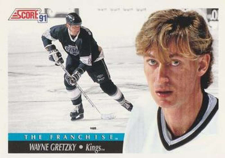 1991-92 Score Canadian Bilingual #312 Wayne Gretzky NM-MT  Los Angeles Kings 