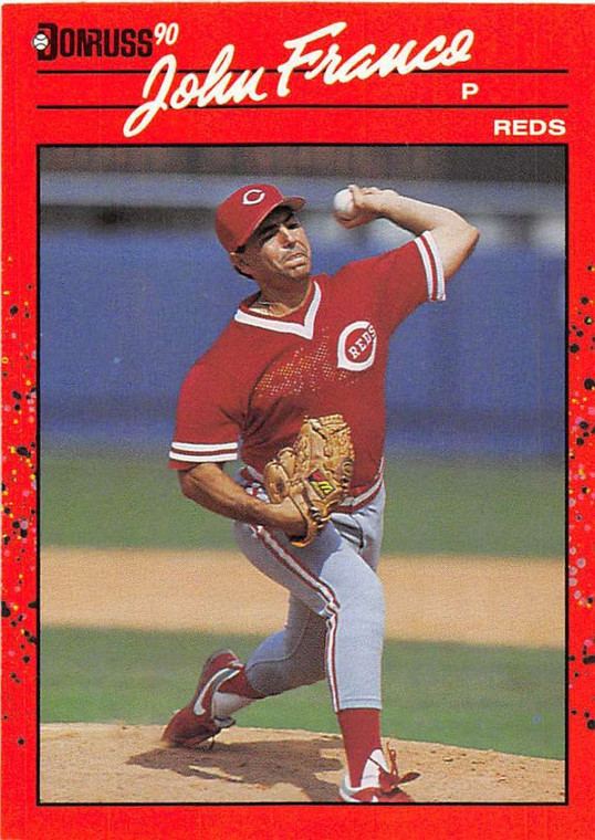 1990 Donruss #124 John Franco NM-MT Cincinnati Reds 