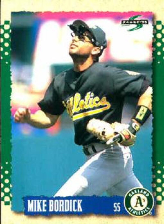 1995 Score #72 Mike Bordick NM-MT  Oakland Athletics 