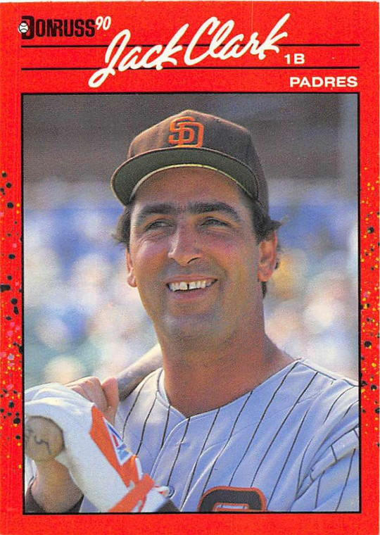1990 Donruss #128 Jack Clark NM-MT San Diego Padres 