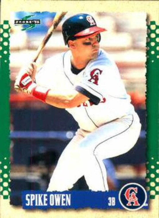 1995 Score #88 Spike Owen NM-MT  California Angels 