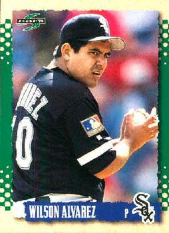 1995 Score #90 Wilson Alvarez NM-MT  Chicago White Sox 