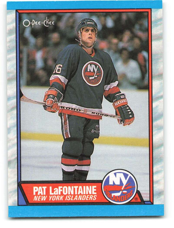 1989-90 O-Pee-Chee #60 Pat LaFontaine VG New York Islanders 