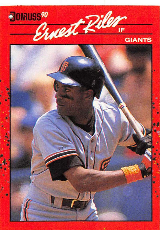 1990 Donruss #131 Ernest Riles NM-MT San Francisco Giants 