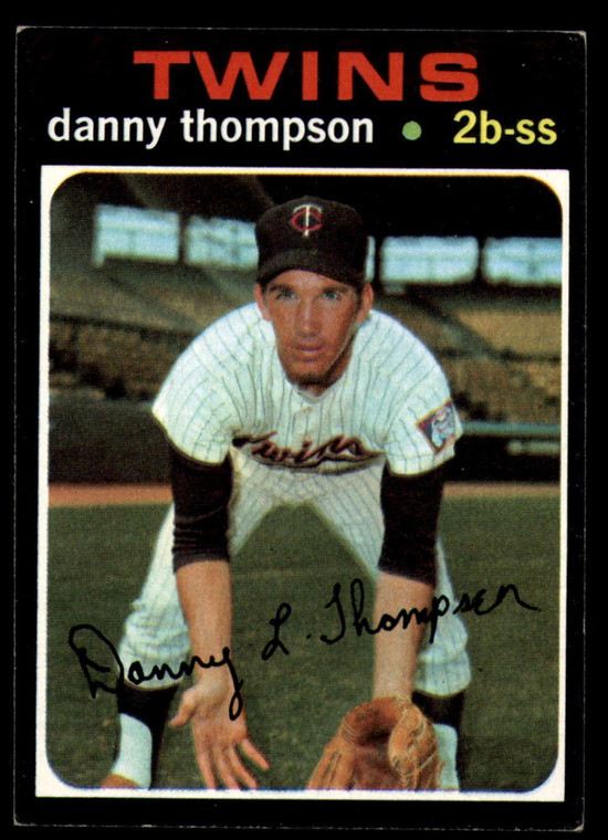 1971 Topps #127 Danny Thompson VG RC Rookie Minnesota Twins 