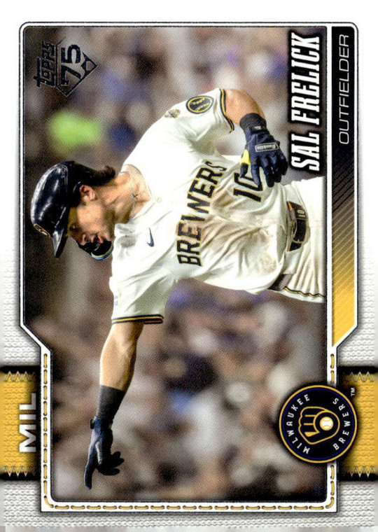 2026 Topps #593 Sal Frelick NM-MT  Milwaukee Brewers 