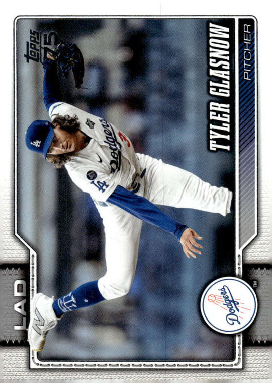 2026 Topps #629 Tyler Glasnow NM-MT  Los Angeles Dodgers 