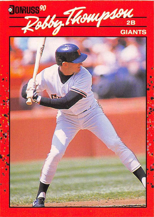 1990 Donruss #140 Robby Thompson NM-MT San Francisco Giants 