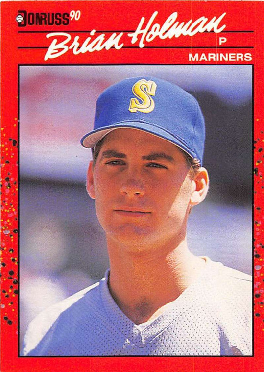 1990 Donruss #143 Brian Holman NM-MT Seattle Mariners 