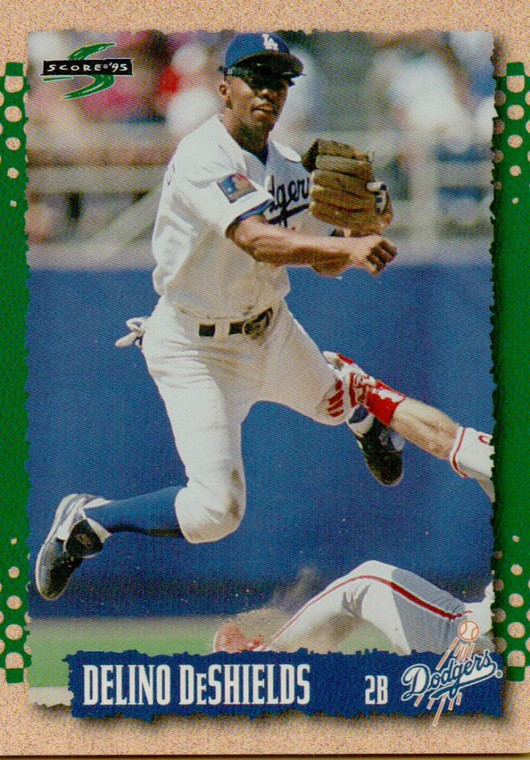 1995 Score #99 Delino DeShields NM-MT  Los Angeles Dodgers 