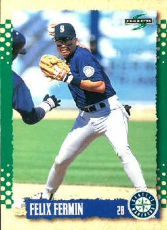 1995 Score #106 Felix Fermin NM-MT  Seattle Mariners 