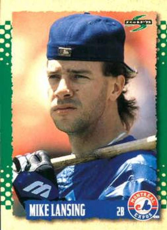 1995 Score #127 Mike Lansing NM-MT  Montreal Expos 