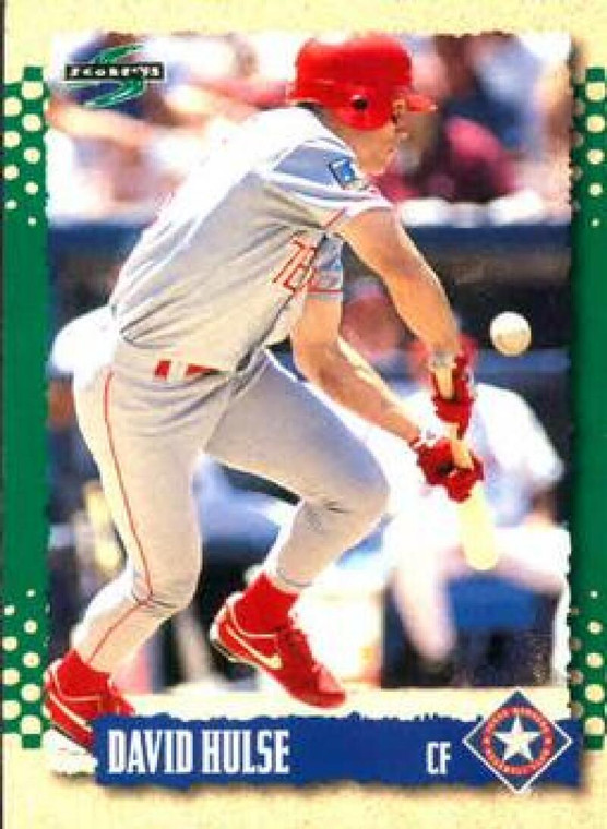 1995 Score #130 David Hulse NM-MT  Texas Rangers 