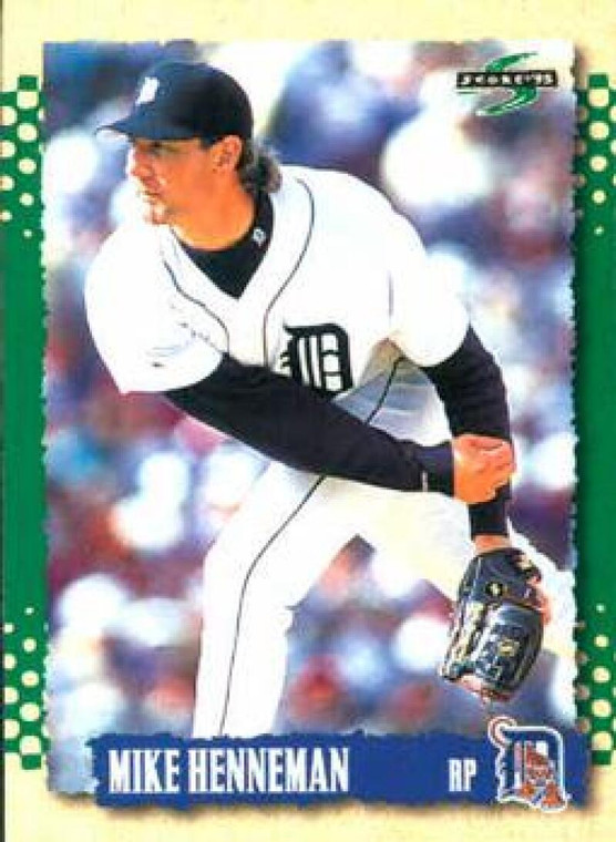 1995 Score #148 Mike Henneman NM-MT  Detroit Tigers 