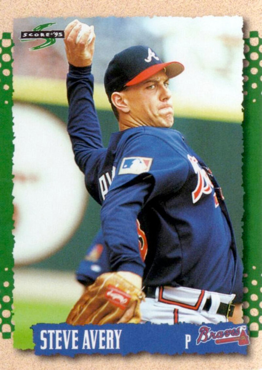 1995 Score #185 Steve Avery NM-MT  Atlanta Braves 